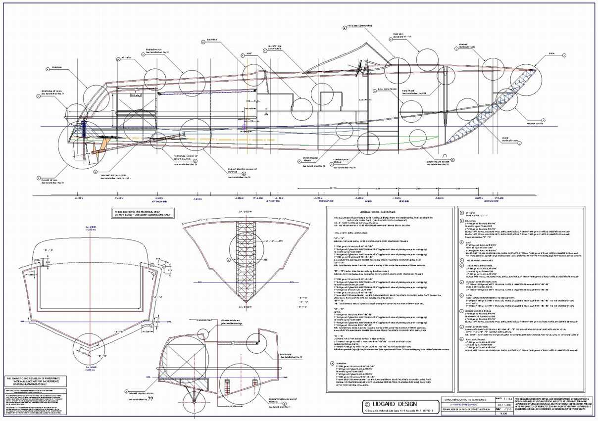 Classic 32ft Retro Day Boat by Lidgard Yacht Design Australia.