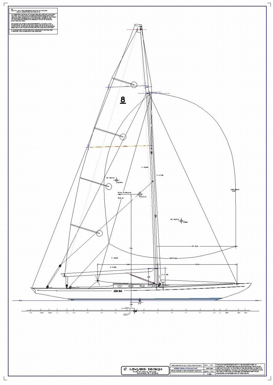 Classic Yacht Structural Design Plans