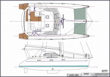 lidgard 42 ft sailing catamaran