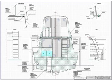 Sport Fishing Boat Drawings