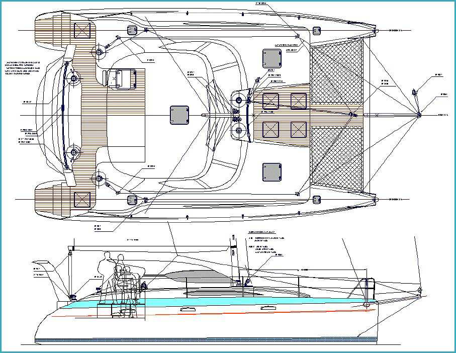  capable cruising catamaran. A generous sail plan and realistic design